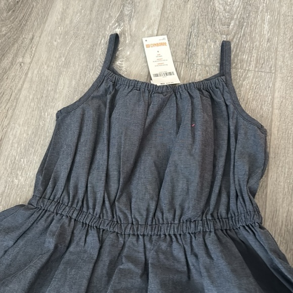 NWT Gymboree Girls Sleeveless Cotton Dress with Embroidered Flowers Size 6 - Picture 9 of 10